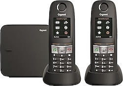 Gigaset E630 Teléfono DECT Identificador de llamadas Negro