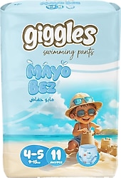 Giggles 4-5 Numara 11'li Külotlu Mayo Bez
