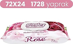 Giggles Gül 72 Yaprak 24'lü Paket Islak Mendil
