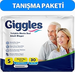 Giggles Belbantlı Küçük Boy S 30'lu Hasta Bezi