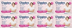 Giggles Large Yoğun 10'lu 8 Adet Kadın Mesane Pedi