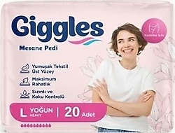 Giggles Large Yoğun 20'li 2 Adet Kadın Mesane Pedi