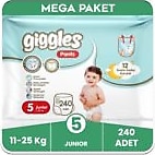 Giggles Pants 5 Numara Junior 240'lı Bebek Bezi