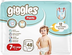 Giggles Pants 7 Numara XX Large 48'li Külot Bez