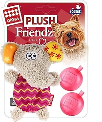 Gigwi Plush Friendz Sesli Fil Peluş Köpek Oyuncağı