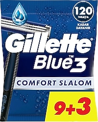 Gillette Blue 3 Comfort Slalom Kullan At 12'li Tıraş Bıçağı