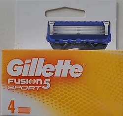 Gillette Fusion 5 Sport 4'lü Yedek Tıraş Bıçağı