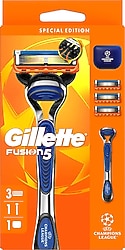 Gillette Fusion5 Uefa Champions League 3 Başlıklı Tıraş Bıçağı