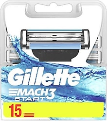 Gillette Mach3 Start 15'li Yedek Tıraş Bıçağı