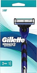 Gillette Mach3 Sport 2 Başlıklı Tıraş Bıçağı