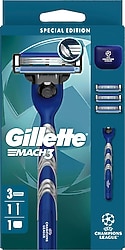 Gillette Mach3 Uefa Champions League 3 Başlıklı Tıraş Bıçağı