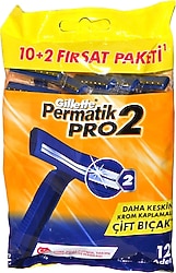 Gillette Permatik Pro2 Kullan At 12'li Tıraş Bıçağı