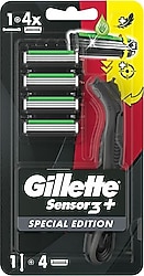 Gillette Sensor3 Plus Special Edition 4 Başlıklı Tıraş Bıçağı
