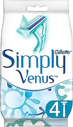 Gillette Venus 2 Simply Kullan At 4'lü Kadın Tıraş Bıçağı