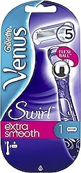 Gillette Venus Deluxe Smooth Swirl 1 Başlıklı Kadın Tıraş Bıçağı