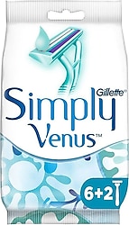 Gillette Venus 2 Simply Kullan At 8'li Kadın Tıraş Bıçağı