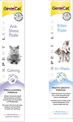 Gimcat Anti-Stress 50 gr Paste + Gimcat Kitten 50 gr Paste