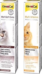 Gimcat 100 gr Multivitamin + 100 gr Malt Kedi Macunu
