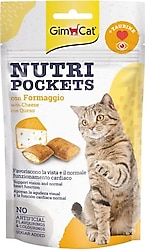 Gimcat Nutripockets Peynirli ve Taurinli 60 gr Kedi Ödül Maması
