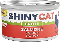 Gimcat Shinycat Broth Somonlu 70 gr Yetişkin Konserve Kedi Maması