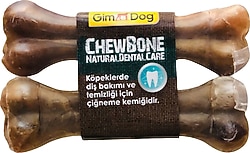 Gimdog Mordimi 5.5'' 14 cm 2'li Naturel Press Kemik