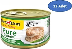 Gimdog Pure Delight 85 gr 12'li Yetişkin Konserve Köpek Maması