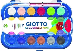 Giotto Acquerelli Mini 23 mm 24'lü Sulu Boya