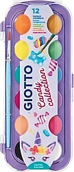 Giotto Candy Collection Pastel 30 mm 12'li Sulu Boya