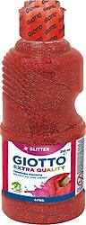 Giotto Glitter Paint 250 ml Kırmızı Simli Boya