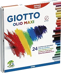 Giotto Olio Silindir 24'lü Yağlı Pastel Boya