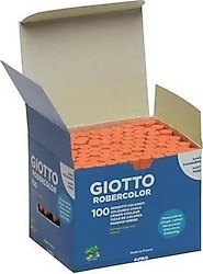 Giotto Robercolor Tozsuz 100'lü Turuncu Tebeşir
