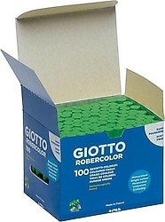 Giotto Robercolor Tozsuz 100'lü Yeşil Tebeşir