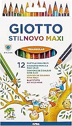 Giotto Stilnovo Maxi Üçgen 12'li Kuru Boya Seti