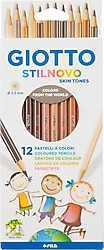 Giotto Stilnovo Skin Tones 12'li Kuru Boya Seti