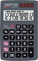 Gıpta F3011 12 Haneli Cep Tipi Hesap Makinesi