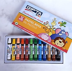 Gıpta Kids Karton Kutulu 12'li Pastel Boya
