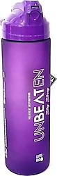 Gıpta Unbeaten Desenli Mor 600 ml Pipetli Tritan Matara