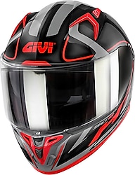 Givi 50.8 Racer Full Face Siyah Kırmızı Kask