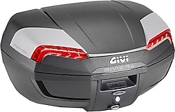 Givi Riviera E46N2 Kırmızı Reflektörlü 46 lt Arka Motosiklet Çantası