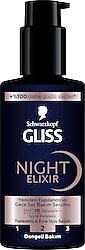Gliss Night Elixir Yeniden Yapılandırıcı 100 ml Gece Saç Serumu