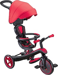 Globber Explorer Trike 4 in 1 Kırmızı Bebek Bisikleti