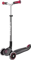 Globber Master Siyah-Kırmızı Işıklı 3 Tekerlekli Çocuk Scooter