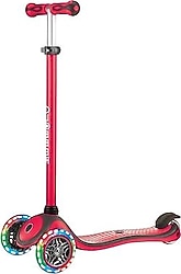 Globber Primo Plus Işıklı Kırmızı 3 Tekerlekli Çocuk Scooter
