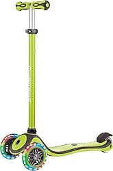 Globber Primo Plus Işıklı Yeşil 3 Tekerlekli Çocuk Scooter