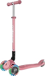 Globber Primo Plus Işıklı Pembe 3 Tekerlekli Çocuk Scooter