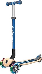 Globber Primo Wood Işıklı 3 Tekerlekli Çocuk Scooter