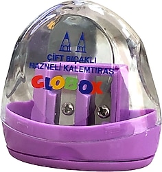 Globox 688 Çift Hazneli Blisterli Kalemtıraş