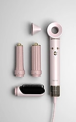 Glorifar GL-HD802 5in1 Toz Pembe Saç Şekillendirme Seti