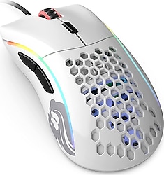 Glorious Model D Kablolu Optik Oyuncu Mouse Beyaz