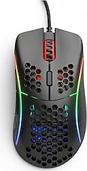 Glorious Model D GD-BLACK Mat Siyah RGB Ergonomik Optik Kablolu Oyuncu Mouse